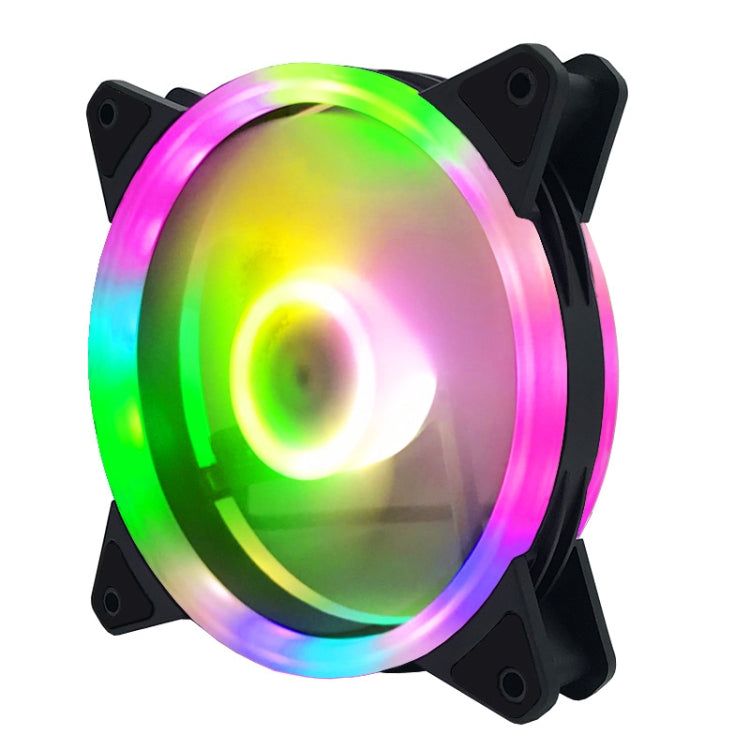 Computer CPU RGB luminous Radiator 6 Fans+Remote Control
