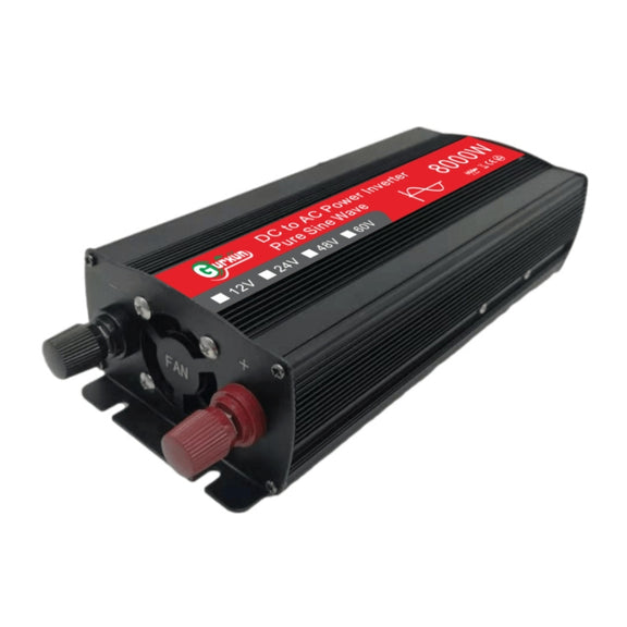 Gurxun 8000W High Power Household Car Sine Wave Inverter, Specification: 24V To 220V
