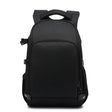 Cationic SLR Backpack Waterproof Photography Backpack with Headphone Cable Hole(Black) - Backpack by PMC TechLife | Online Shopping South Africa | PMC TechLife
