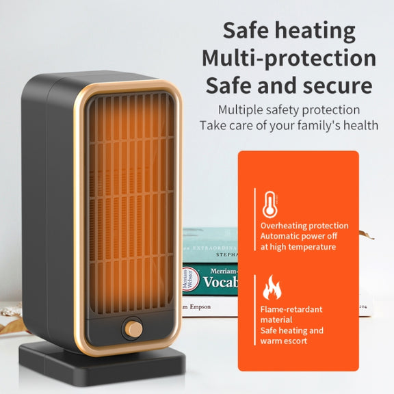 Household Fast Heating Shaking Head Electric Heater Thermostatic Heaters, Spec: US Plug