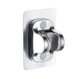 Self-Adhesive Shower arm Head Holder Adjustable Wall Mounted Fixed Base (Silver) - Shower Head by PMC TechLife | Online Shopping South Africa | PMC TechLife