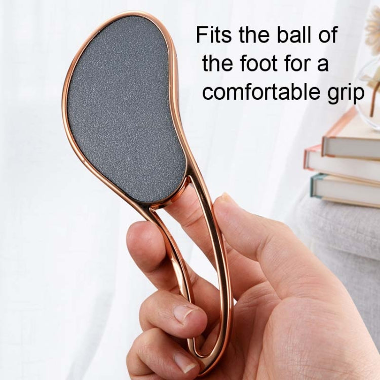Exfoliating Foot Grinder Heel Foot Rub, Specification: Frosted-Deep Gray