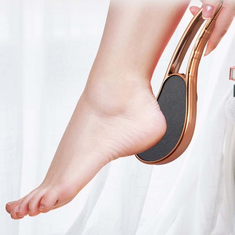 Exfoliating Foot Grinder Heel Foot Rub, Specification: Frosted-Deep Gray