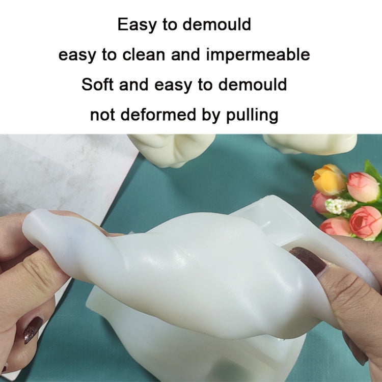 DIY Hand Shaped Scented Candle Silicone Mold, Specification: SX-LZ-332