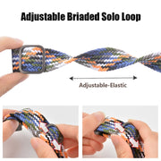 Wristband Protective Case Anti Scratch Bracelet Adjustable Strap For AirTag Tracker(Blue)