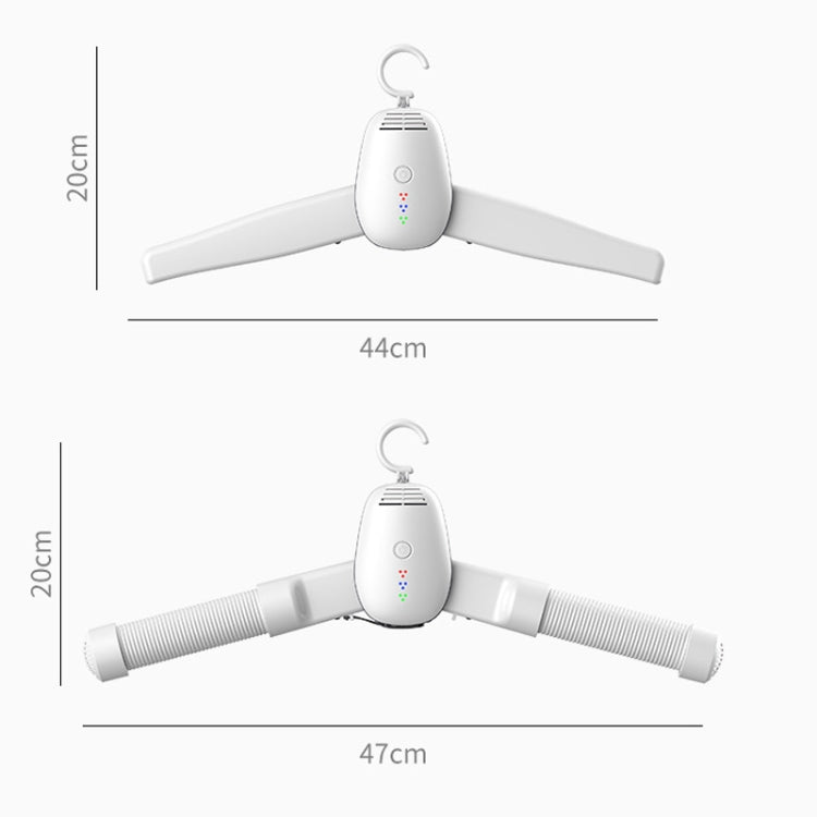 150W  Hanger Type Folding Mini Dryer Shoe Dryer With UV Sterilization Function EU Plug