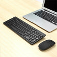 MLD-568 Office Gaming Mute Wireless Mouse Keyboard Set(Black) - Wireless Keyboard by PMC TechLife | Online Shopping South Africa | PMC TechLife | Buy Now Pay Later Mobicred