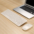 MLD-568 Office Gaming Mute Wireless Mouse Keyboard Set(White) - Wireless Keyboard by PMC TechLife | Online Shopping South Africa | PMC TechLife | Buy Now Pay Later Mobicred