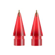 For Apple Pencil 1/2 2pcs Stylus Transparent Replacement Needle Nib, Spec: Extended (Red) - free shipping - PMc TechLife - Order now!