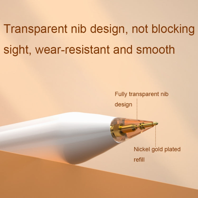 For Apple Pencil 1/2 2pcs Stylus Transparent Replacement Needle Nib, Spec: Extended (Red)