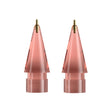 For Apple Pencil 1/2 2pcs Stylus Transparent Replacement Needle Nib, Spec: Extended (Pink) - Pencil Accessories by PMC TechLife | Online Shopping South Africa | PMC TechLife | Buy Now Pay Later Mobicred