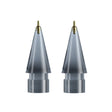For Apple Pencil 1/2 2pcs Stylus Transparent Replacement Needle Nib, Spec: Extended (Gray) - Pencil Accessories by PMc TechLife | Online Shopping South Africa | PMc TechLife | Buy Now Pay Later Mobicred