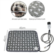 CW45 45x45cm Multi-level Temperature Regulating Timing Pet Heating Pad, Spec: UK Plug
