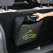 Car Charging Cable Storage Bag Carry Bag For Electric Vehicle Charger Plugs,Spec: Large With Logo