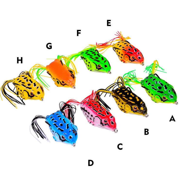 Thunder Frog Road Lure Fake Bait Simulation Soft Bait, Specification: 13g 6cm(G)