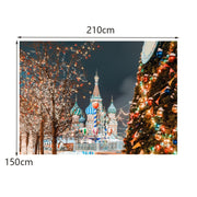 2.1m X 1.5m Christmas Photo Background Cloth Party Decoration Props(001)