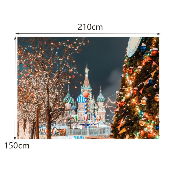 2.1m X 1.5m Christmas Photo Background Cloth Party Decoration Props(001)