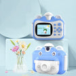 KX01-1 Smart Photo and Video Color Digital Kids Camera without Memory Card(Blue+White) - Children Cameras by PMC TechLife | Online Shopping South Africa | PMC TechLife | Buy Now Pay Later Mobicred