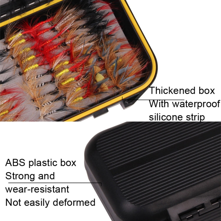 100 PCS / Set Bionic Fly Hook Lure Bait Hook Fishing Gear