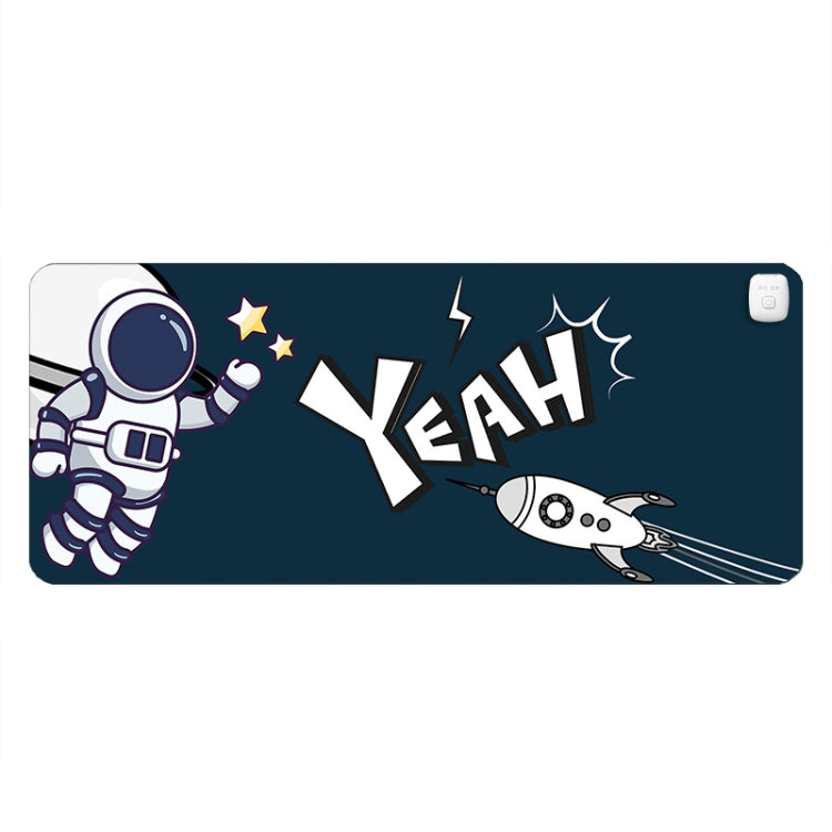 Intelligent Timing Heating Water-resistant Warm Mouse Pad CN Plug, Size: 60x36cm(Astronaut)