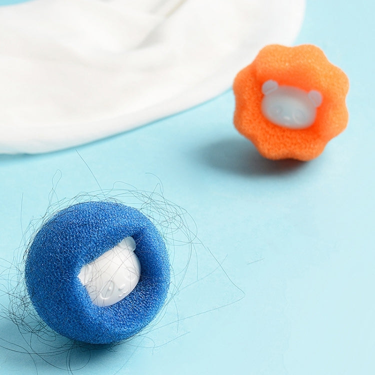 Washing Machine Laundry Ball Decontamination Hair Removal Anti-winding Cleaning Ball(Blue)