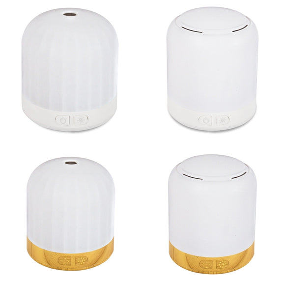 RD1909 Portable RGB Light Effect Anhydrous Aromatherapy Lamp, Spec: Wood Single-hole