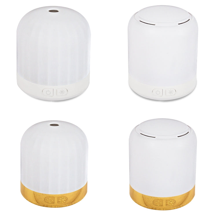 RD1909 Portable RGB Light Effect Anhydrous Aromatherapy Lamp, Spec: Wood Multi-hole