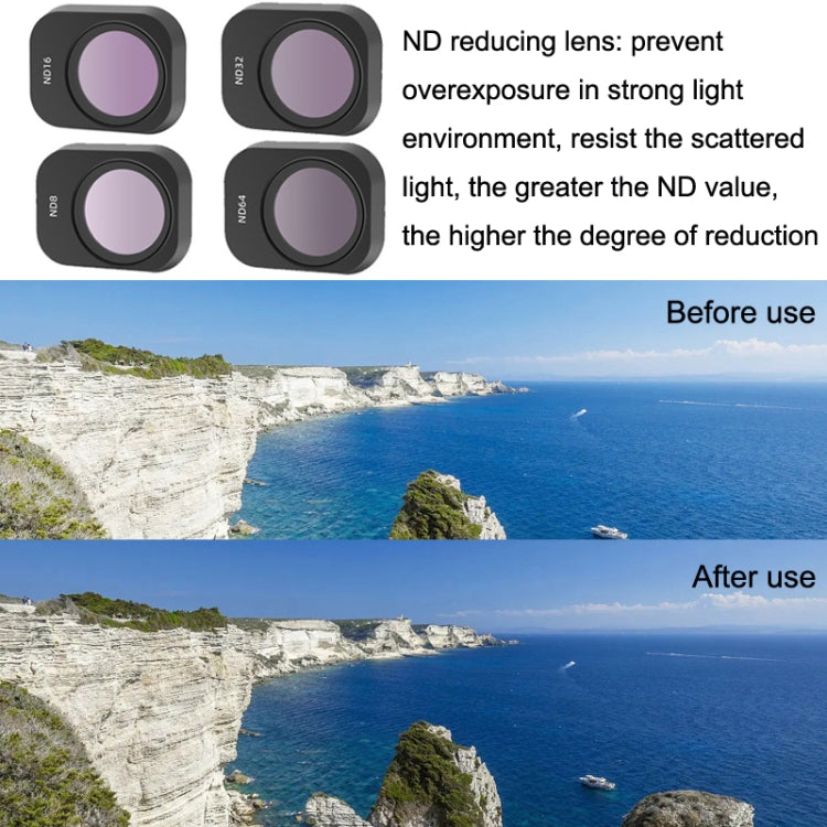 JSR For Mini 3 Pro Camera Filters, Style: DB ND16