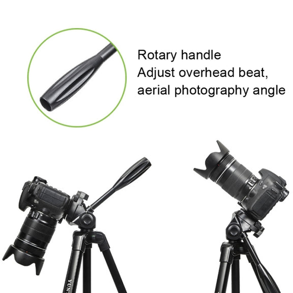YUNTENG 696 SLR Tripod General Mobile Phone Stand(Black)