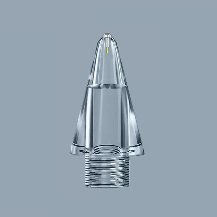 For Apple Pencil 1/2 Transparent Replacement Pen Tip Transform Nib,Style: 6.0 Silver Needle