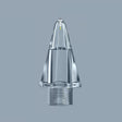 For Apple Pencil 1/2 Transparent Replacement Pen Tip Transform Nib,Style: 6.0 Silver Needle - Pencil Accessories by PMc TechLife | Online Shopping South Africa | PMc TechLife | Buy Now Pay Later Mobicred