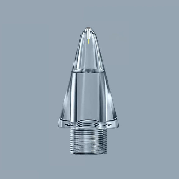 For Apple Pencil 1/2 Transparent Replacement Pen Tip Transform Nib,Style: 6.0 Silver Needle