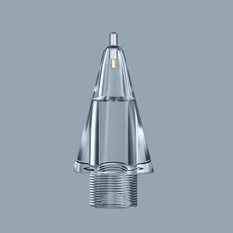 For Apple Pencil 1/2 Transparent Replacement Pen Tip Transform Nib,Style: 7.0 Silver Needle