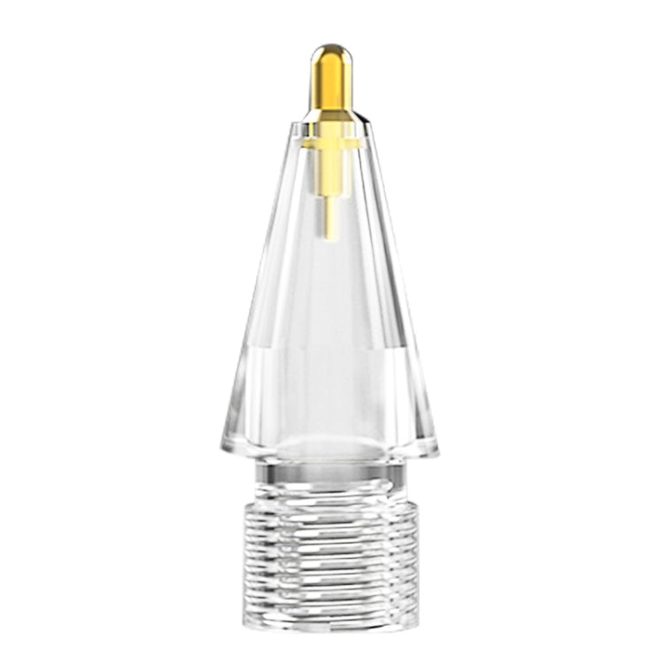 For Apple Pencil 1/2 Transparent Replacement Pen Tip Transform Nib,Style: 7.0 Silver Needle