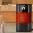 N8 Table Air Heater Indoor Quick Heat Energy Saving Electric Heater,  Specification: EU Plug(Black) - Electric Heaters by PMC TechLife | Online Shopping South Africa | PMC TechLife