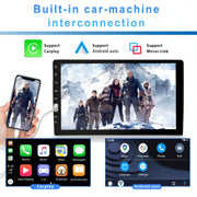 Q3570 9 inch Carplay Single Spindle MP5 Player, Style: Standard+4 Light Camera