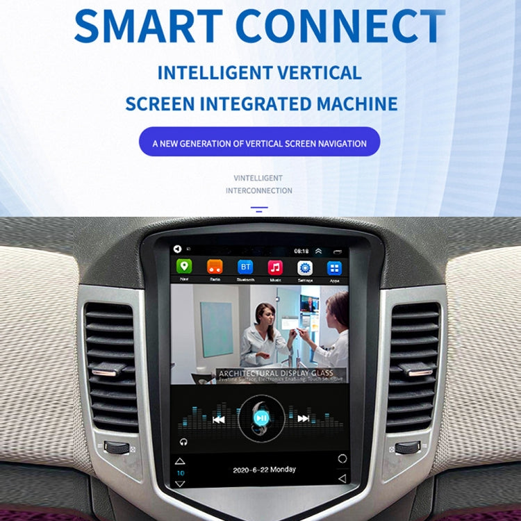 For Chevrolet Cruze 9.7 inch Navigation Integrated Machine, Style: Standard(1+16G)