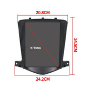 For Chevrolet Cruze 9.7 inch Navigation Integrated Machine, Style: Standard+4 Light Camera(1+16G)