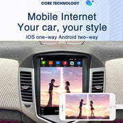 For Chevrolet Cruze 9.7 inch Navigation Integrated Machine, Style: Standard+4 Light Camera(1+16G)