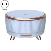 Ultrasonic Aromatherapy Diffuser Humidifier Essential Oil Diffuser EU Plug(Blue Flower Dot)