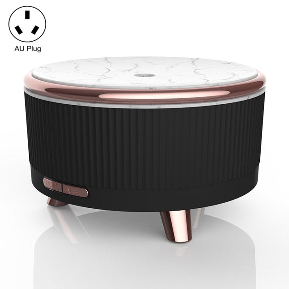 Ultrasonic Aromatherapy Diffuser Humidifier Essential Oil Diffuser AU Plug(Advanced Black)