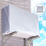 Outdoor Air Conditioning Cover Water-resistant Dust Cover Rainproof Cover,Size:  S 80 x 28 x 54cm