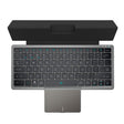 KF8700 78 Keys Hidden Touchpad Portable Tablet Computer Wireless Bluetooth Keypad With PU Leather(Black) - Others Keyboard by PMC TechLife | Online Shopping South Africa | PMC TechLife | Buy Now Pay Later Mobicred