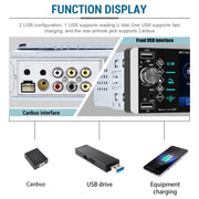 A2905 5.1 inch IPS Capacitive Screen Single Butt Carplay Player, Style: Standard