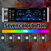 A2905 5.1 inch IPS Capacitive Screen Single Butt Carplay Player, Style: Standard+4 Light Camera