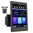 9520C Double Spindle 9.5 inch Vertical Screen Car MP5 Player, Style: Standard+4 Light Camera - Car MP3 & MP4 & MP5 by PMC TechLife | Online Shopping South Africa | PMC TechLife | Buy Now Pay Later Mobicred