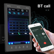 9520C Double Spindle 9.5 inch Vertical Screen Car MP5 Player, Style: Standard+12 Light Camera