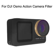 JSR For DJI Osmo Action Motion Camera Filter, Style: LG-Red