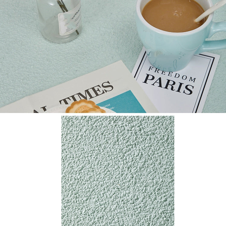 40x40CM Thick Sand Solid Color Background Plate Photo Photography Props(Light Green)