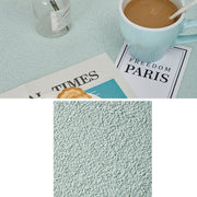 40x40CM Thick Sand Solid Color Background Plate Photo Photography Props(Light Green)